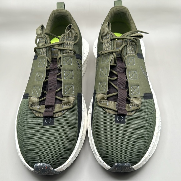 NWT! Nike Crater Impact Sneakers Men’s 13 Green, Black - Picture 5 of 12